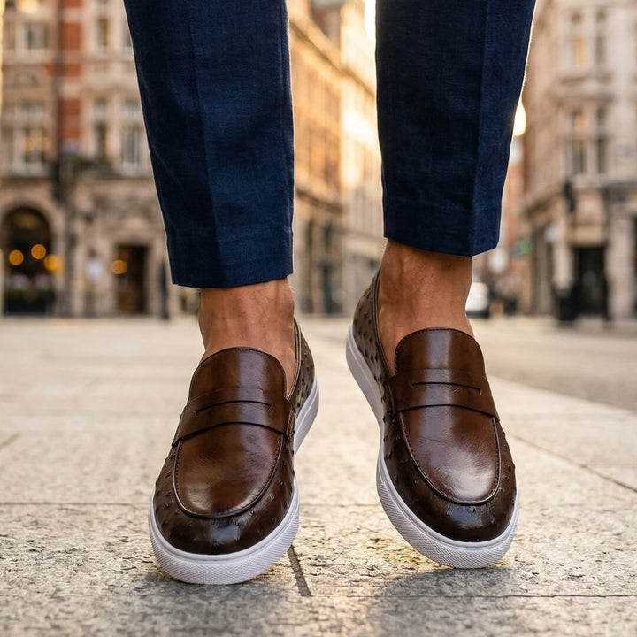 Malric Leather Loafers