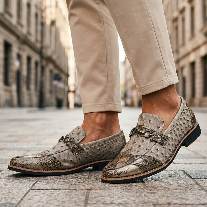 Evren Leather Loafers