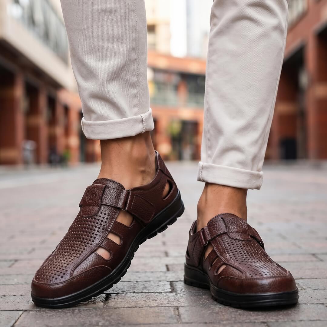 Dawson Leather Sandals