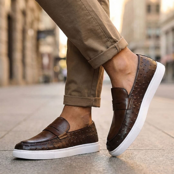Malric Leather Loafers