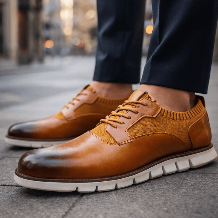 Toren Leather Sneakers
