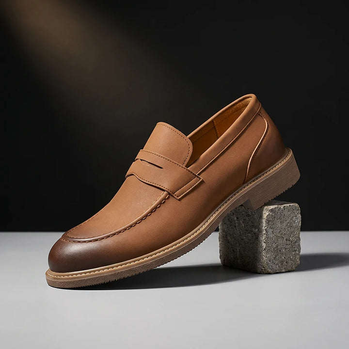 Abbott Leather Loafers