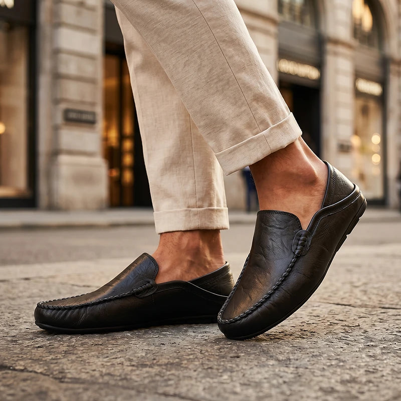 Tristan Leather Loafers
