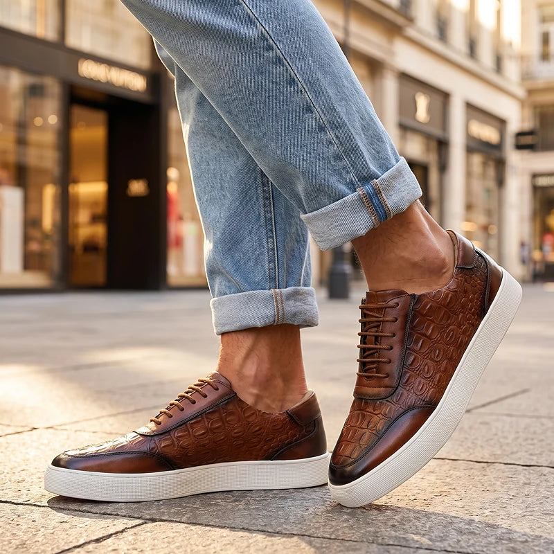 Grantley Leather Sneakers