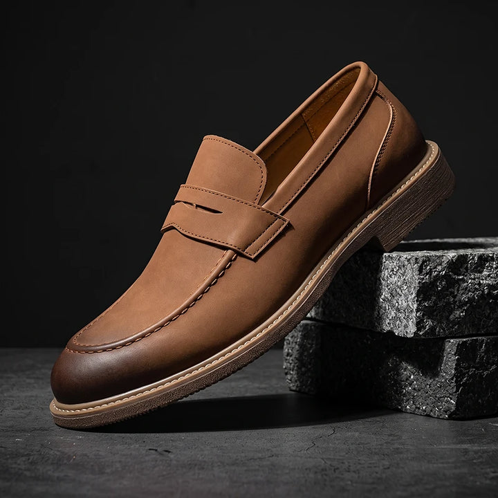 Abbott Leather Loafers