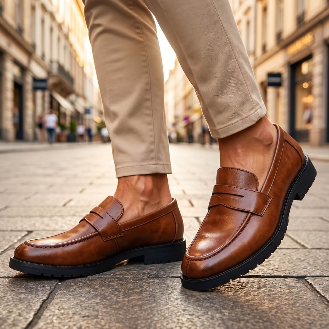 Heston Leather Loafers