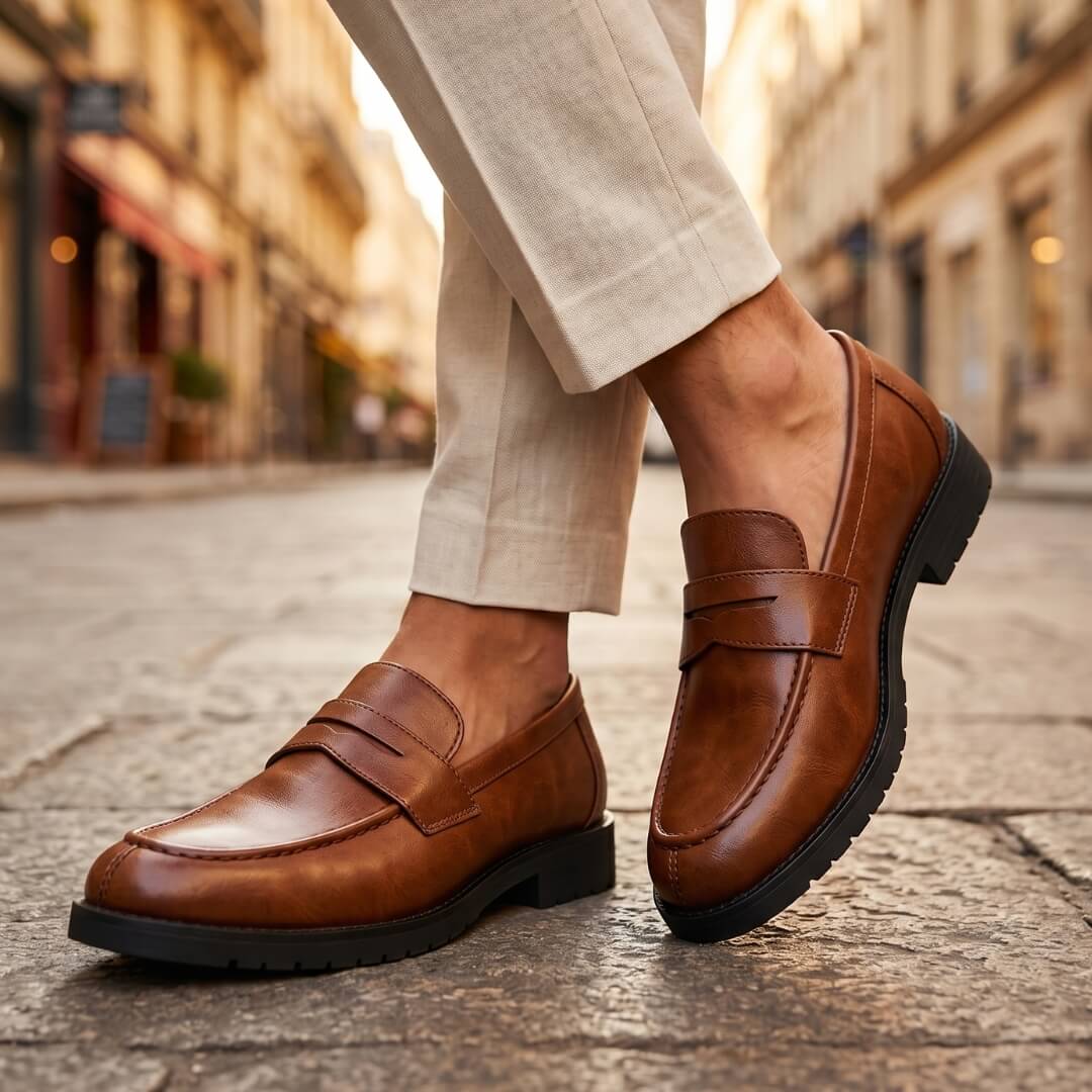 Heston Leather Loafers