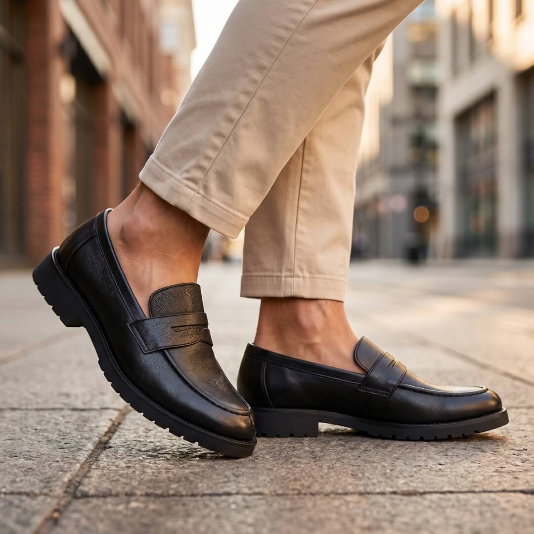 Heston Leather Loafers