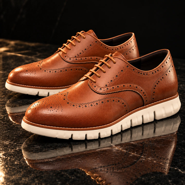 Miles Wingtip Brogue Shoes