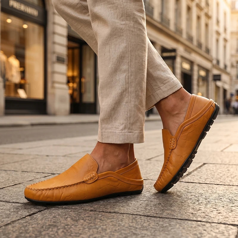Tristan Leather Loafers