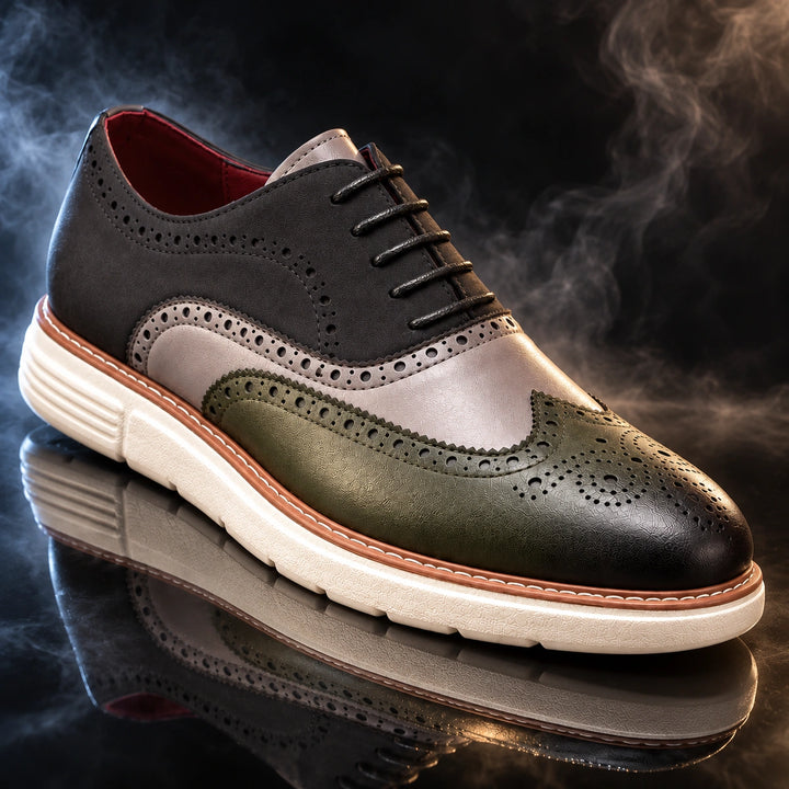 Thomas Leather Brogue Sneakers