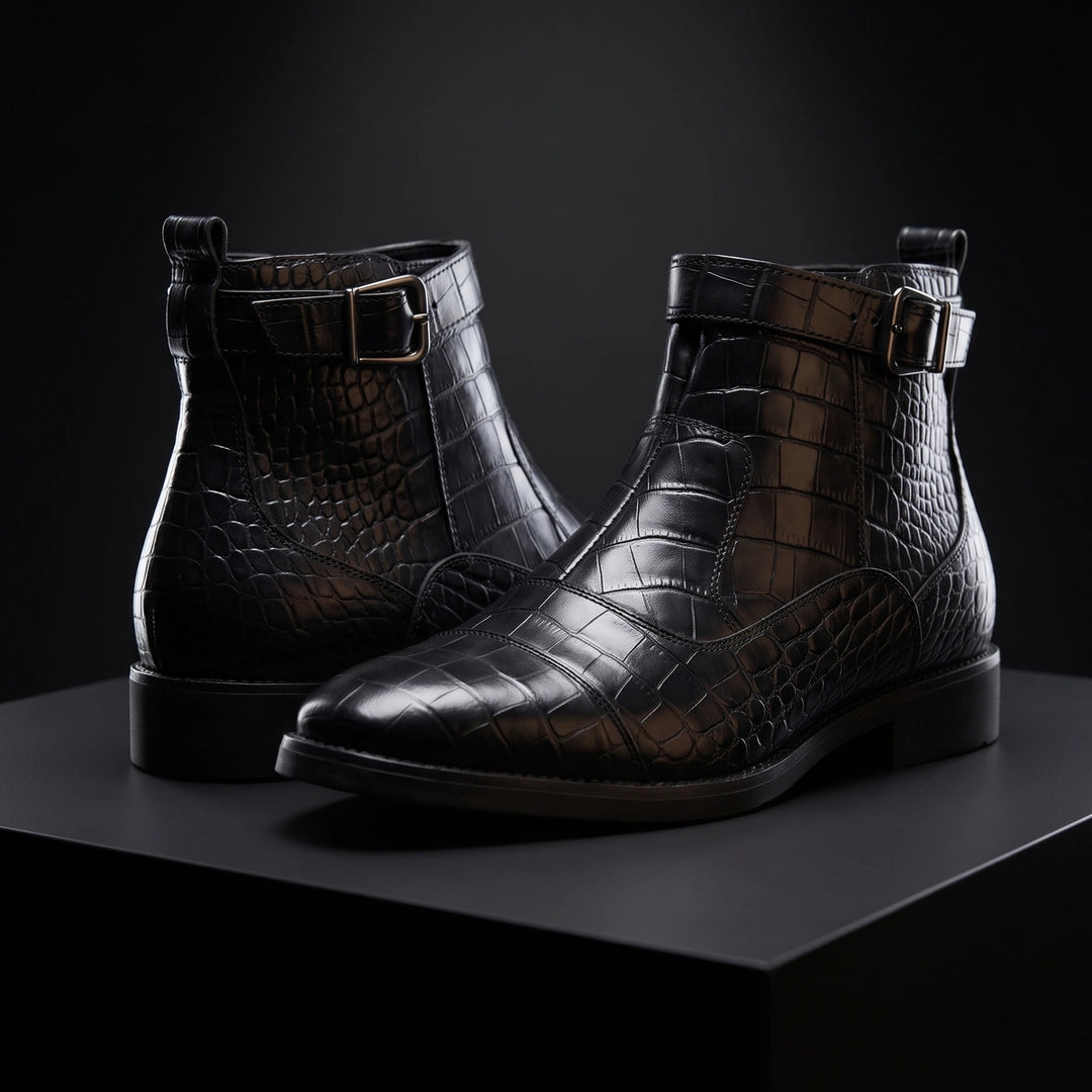 Ellsworth Croc Zip Boots