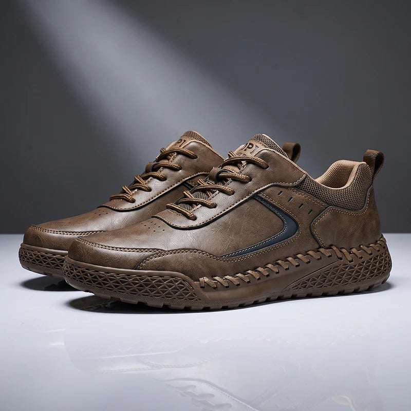 Halvard Leather Sneakers