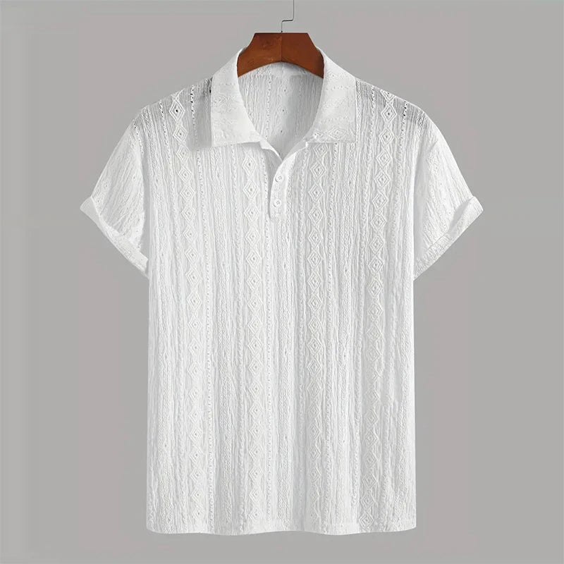 Navo Knit Shirt - Redwood Main