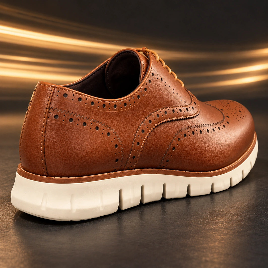 Miles Wingtip Brogue Shoes