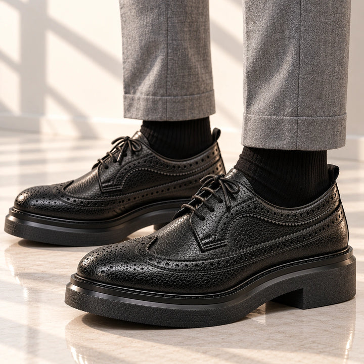 Dean Leather Wingtip Shoes