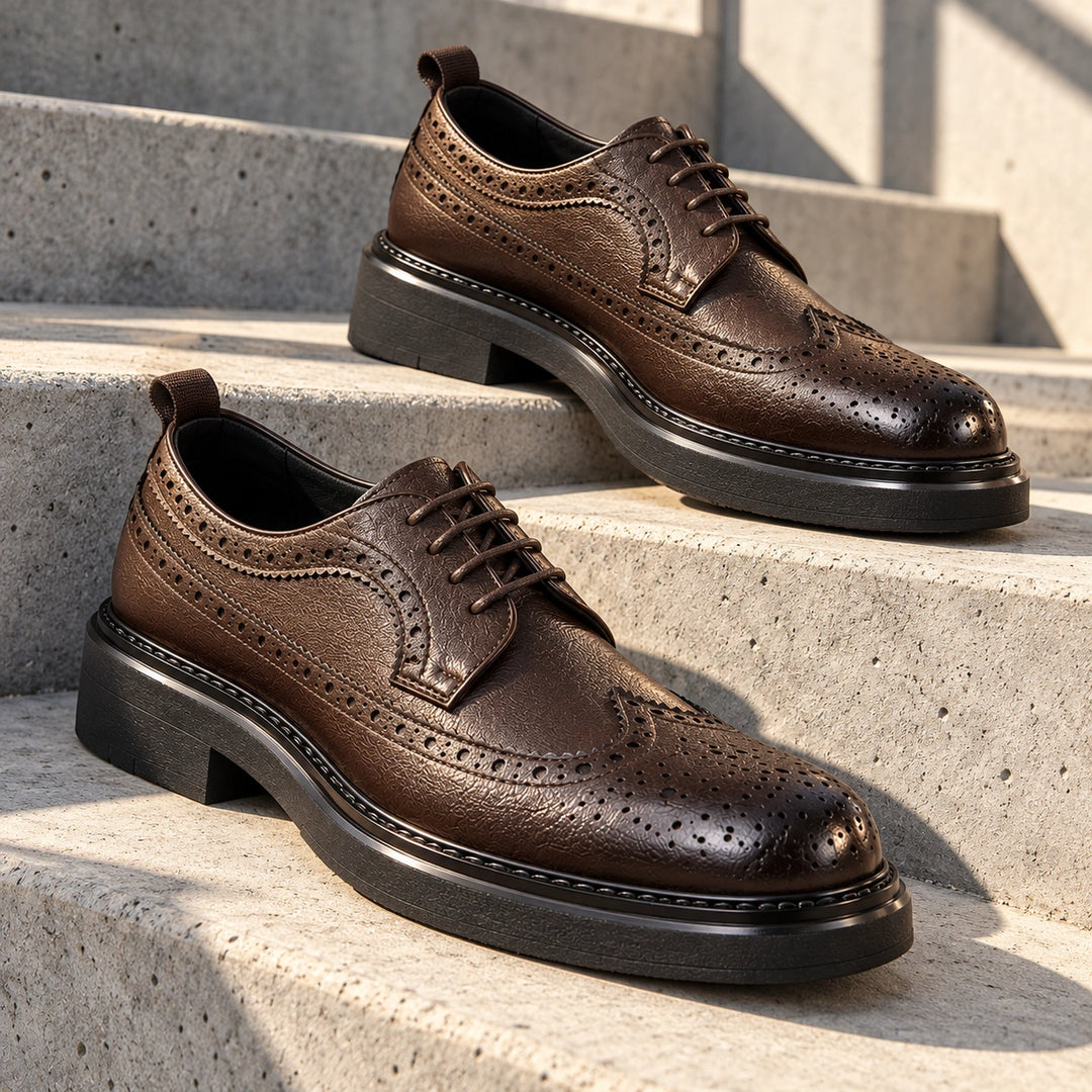 Dean Leather Wingtip Shoes
