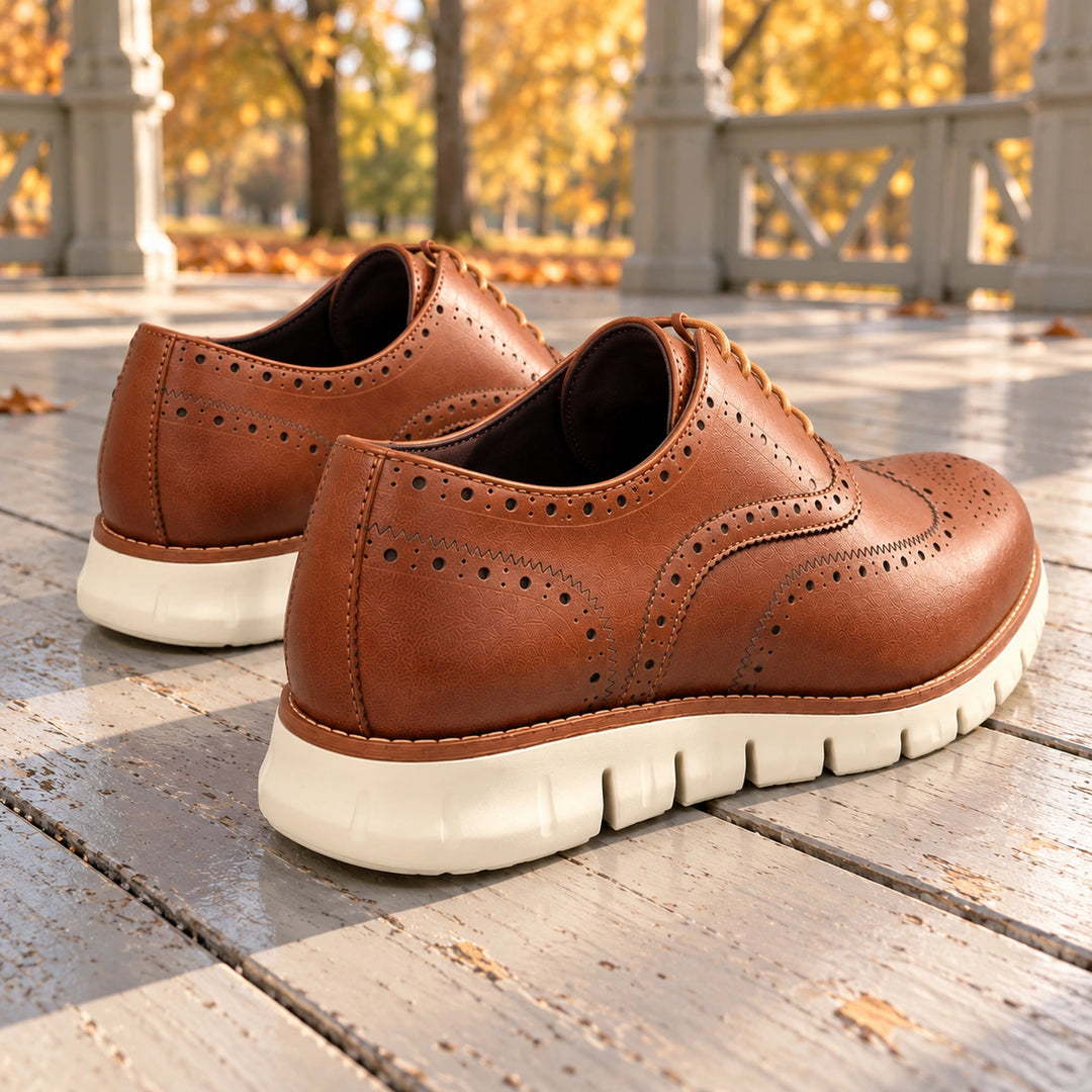 Miles Wingtip Brogue Shoes