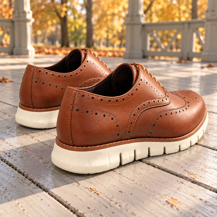 Miles Wingtip Brogue Shoes