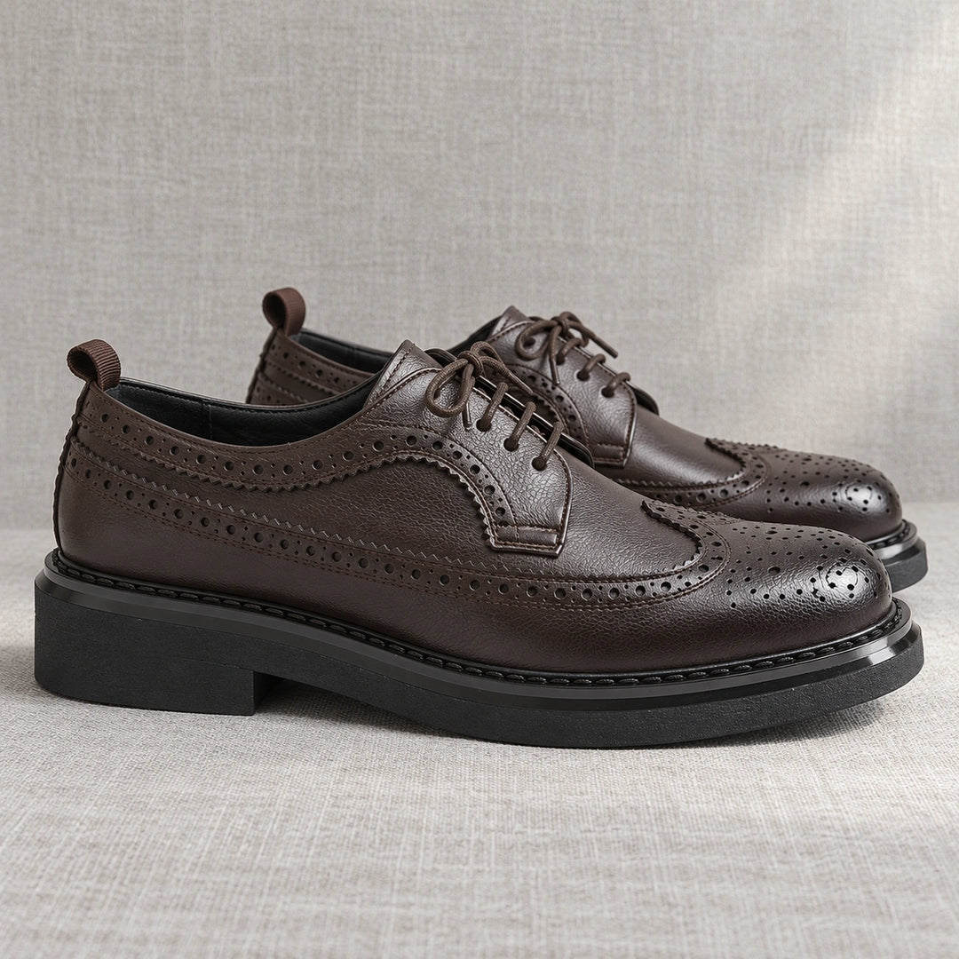 Dean Leather Wingtip Shoes