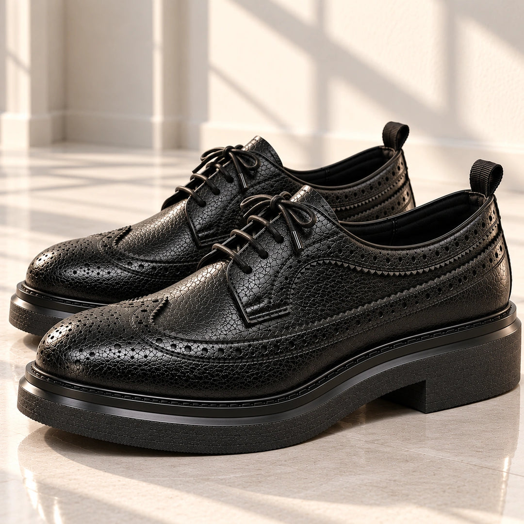 Dean Leather Wingtip Shoes