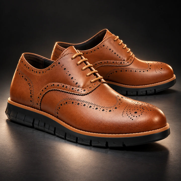 Miles Wingtip Brogue Shoes