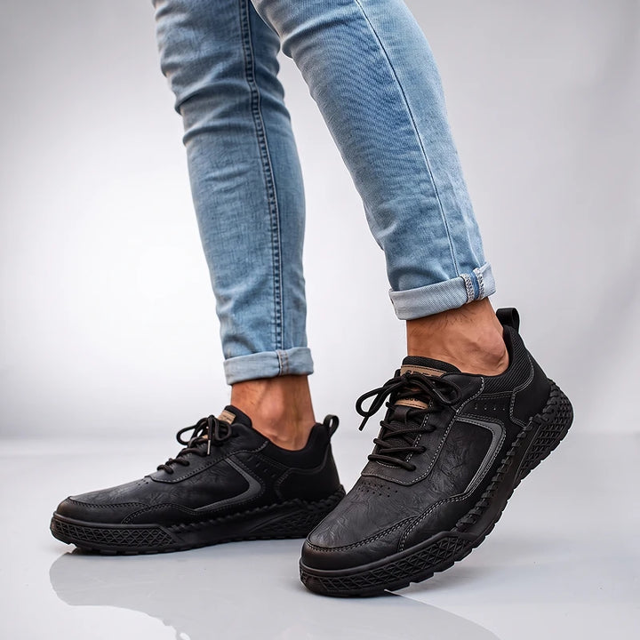 Halvard Leather Sneakers