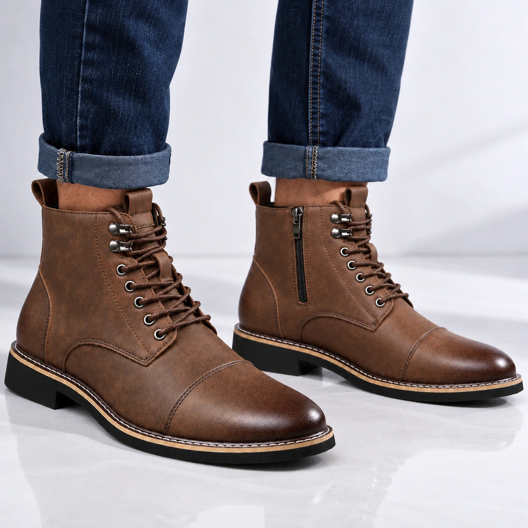 Dunbar Cap Toe Boots