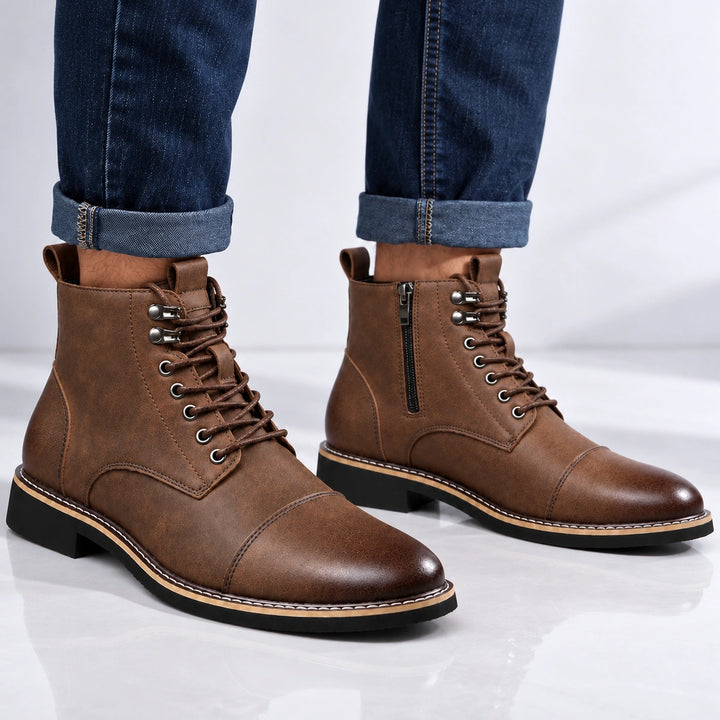 Dunbar Cap Toe Boots