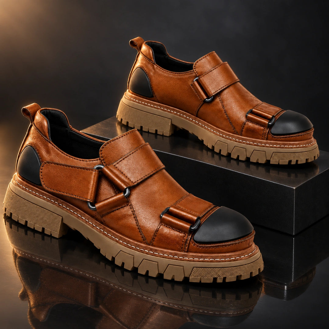 Kemper Leather Strap Shoes
