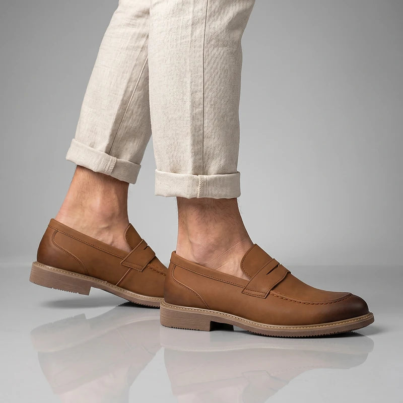 Abbott Leather Loafers