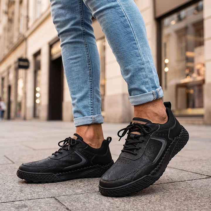 Halvard Leather Sneakers