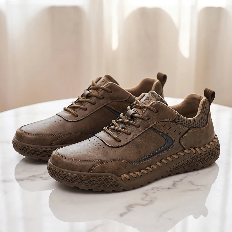 Halvard Leather Sneakers