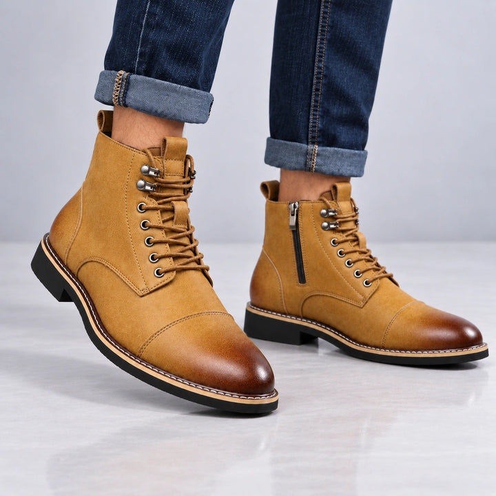 Dunbar Cap Toe Boots