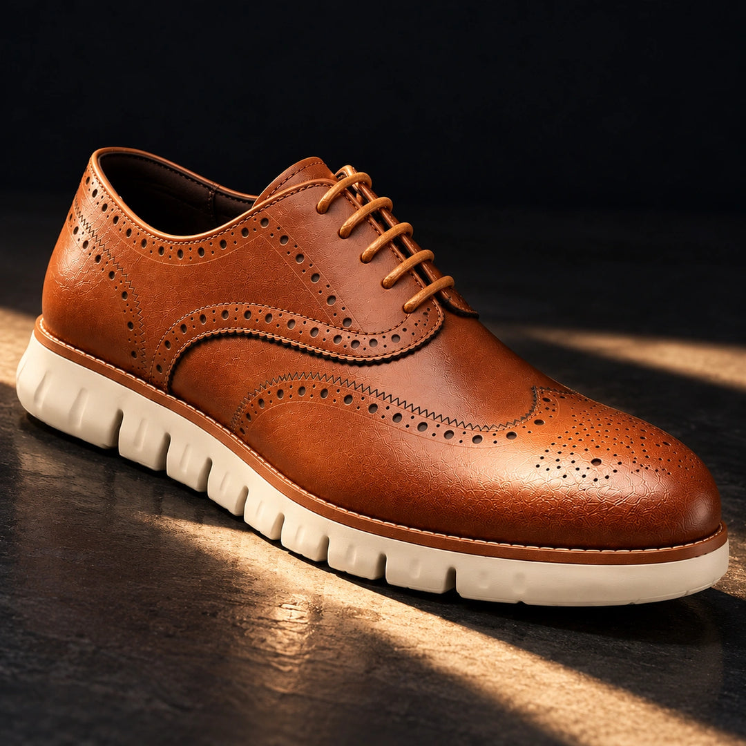 Miles Wingtip Brogue Shoes