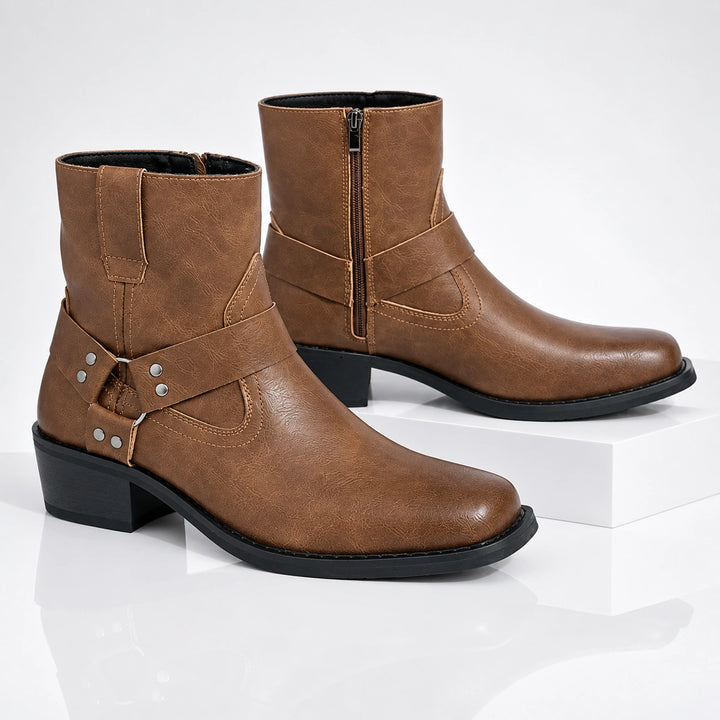 Barlow Leather Ankle Boots