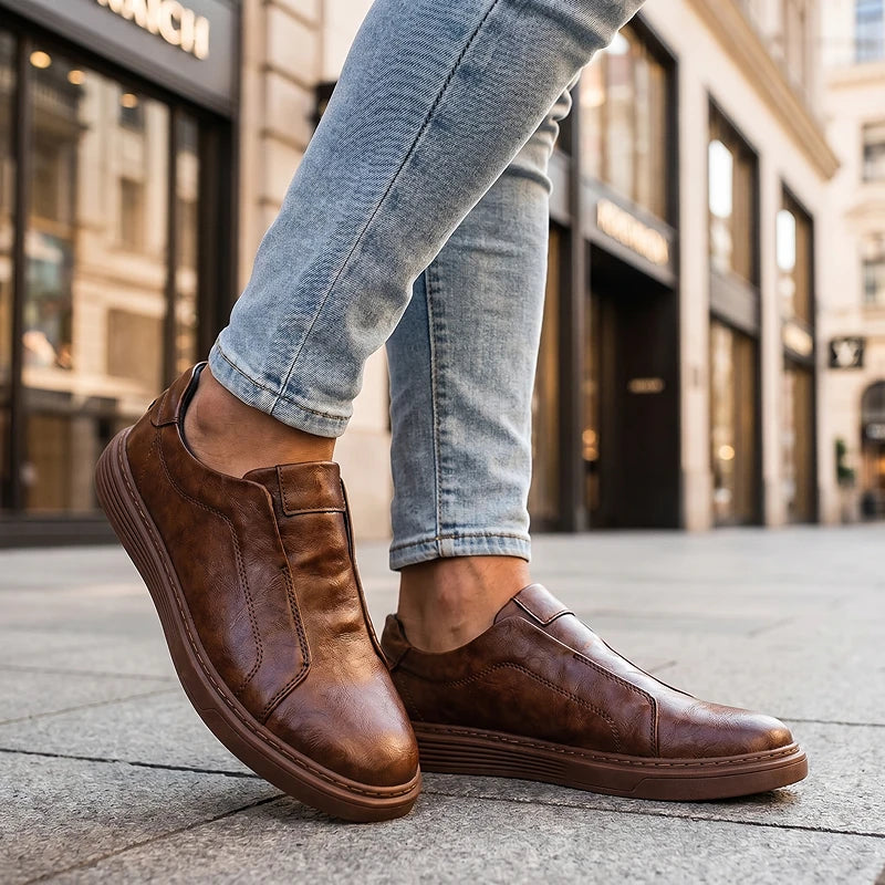 Aurelio Leather Sneakers