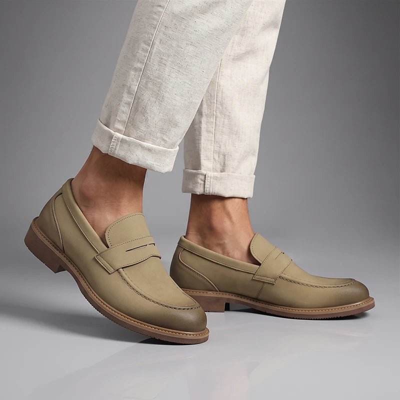 Abbott Leather Loafers