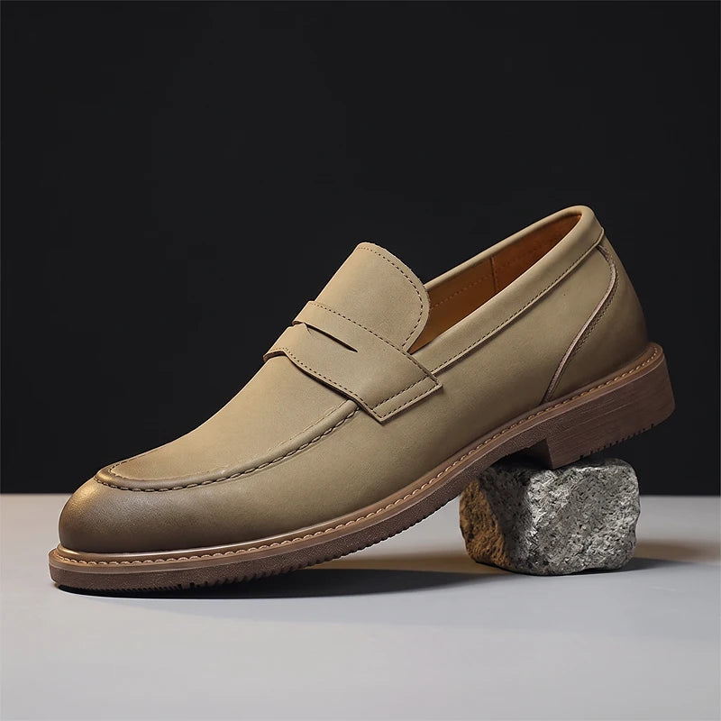 Abbott Leather Loafers