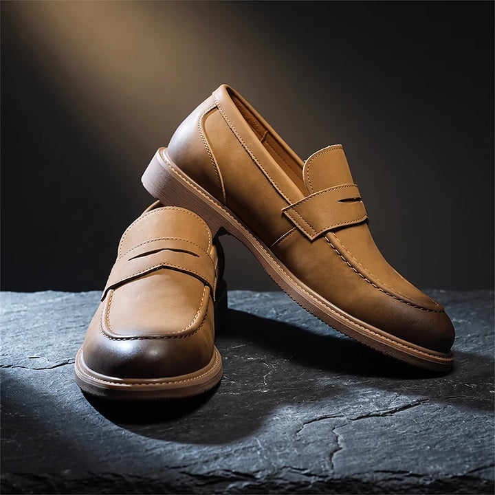 Abbott Leather Loafers