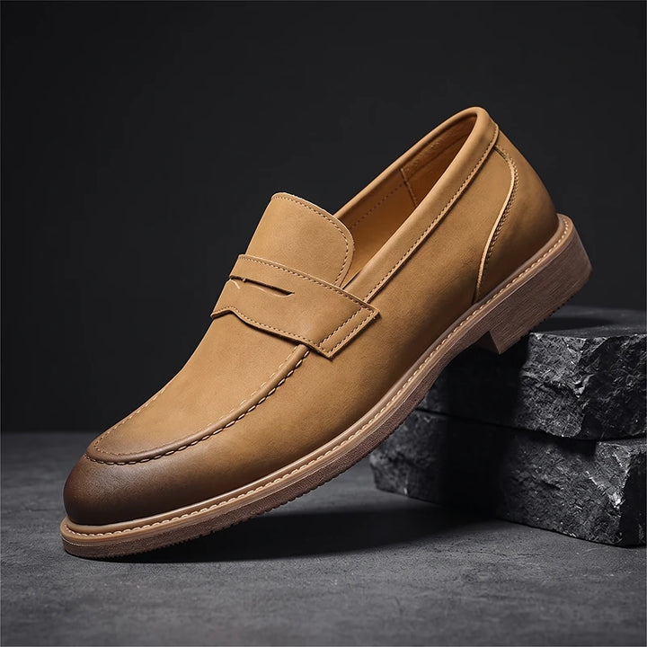 Abbott Leather Loafers