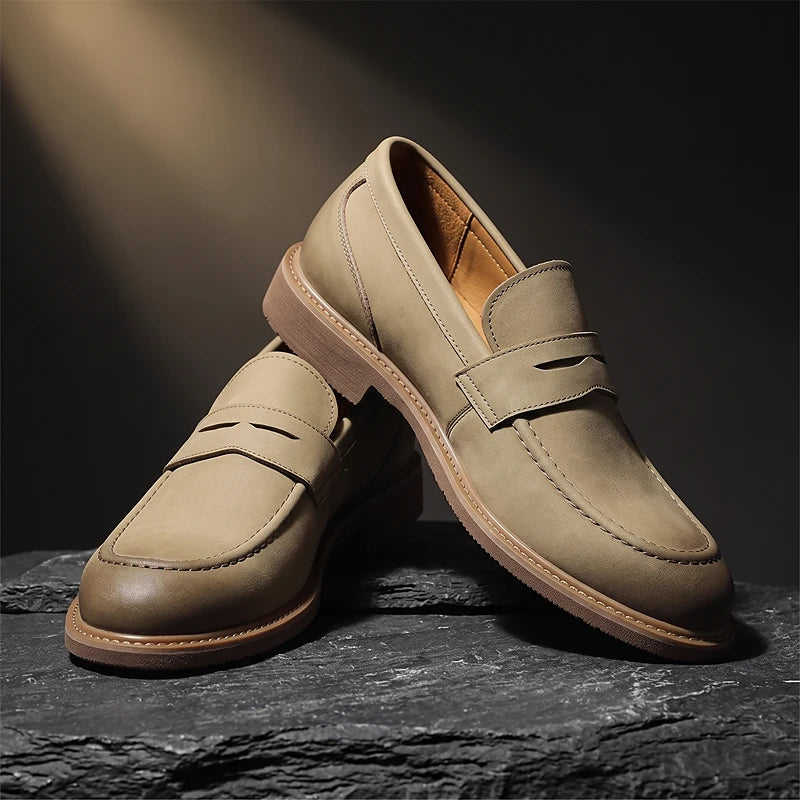 Abbott Leather Loafers