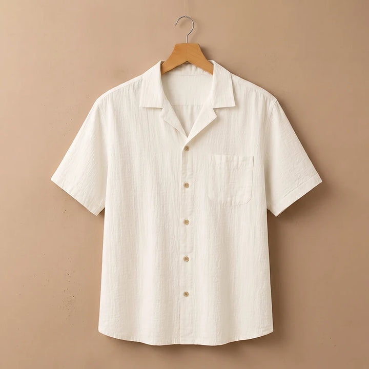 Capri Linen Camp Shirt