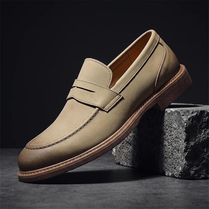 Abbott Leather Loafers