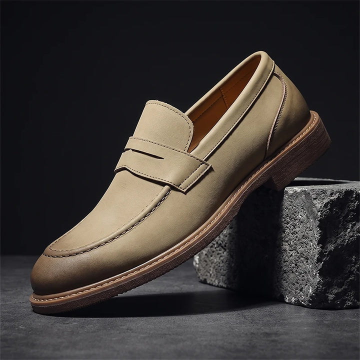 Abbott Leather Loafers