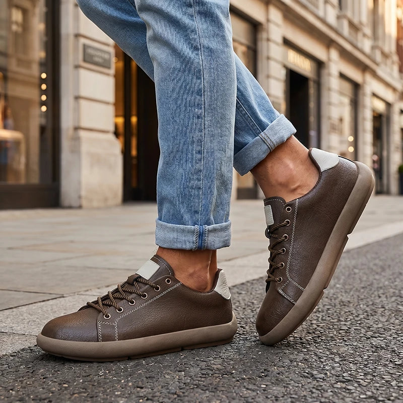 Magnus Leather Sneakers