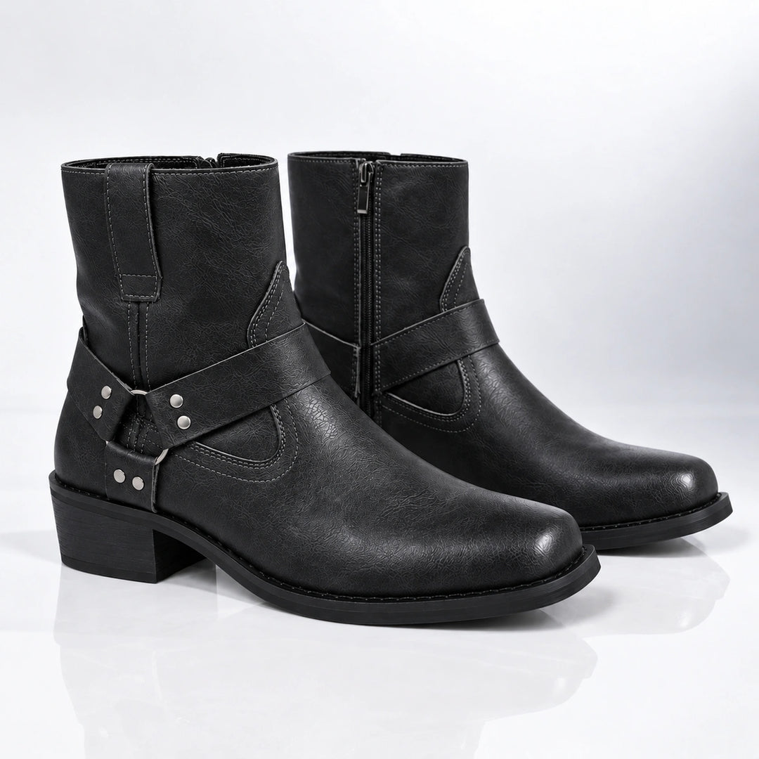 Barlow Leather Ankle Boots