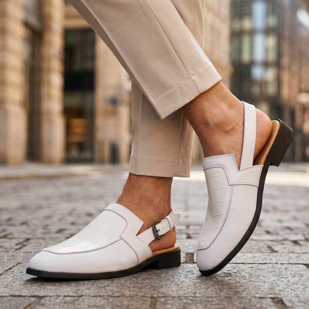 Radley Leather Slingback Loafers