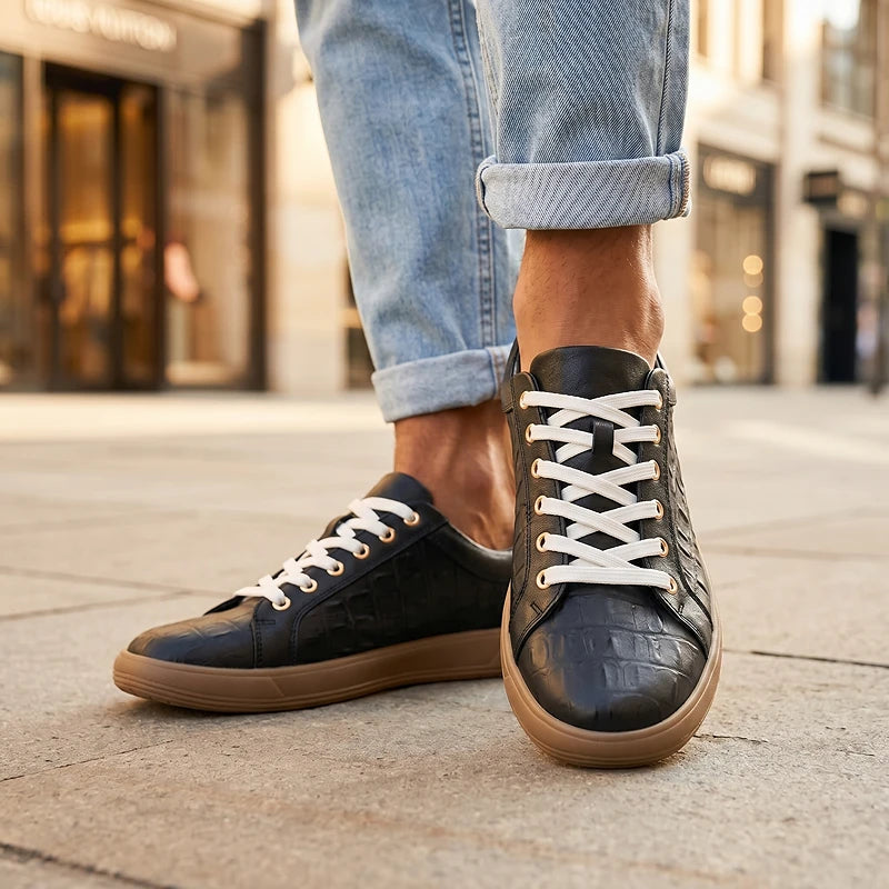 Enzo Leather Sneakers 