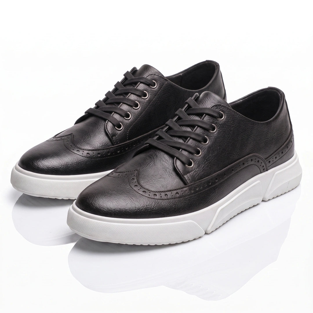 Calver Leather Brogue Sneakers
